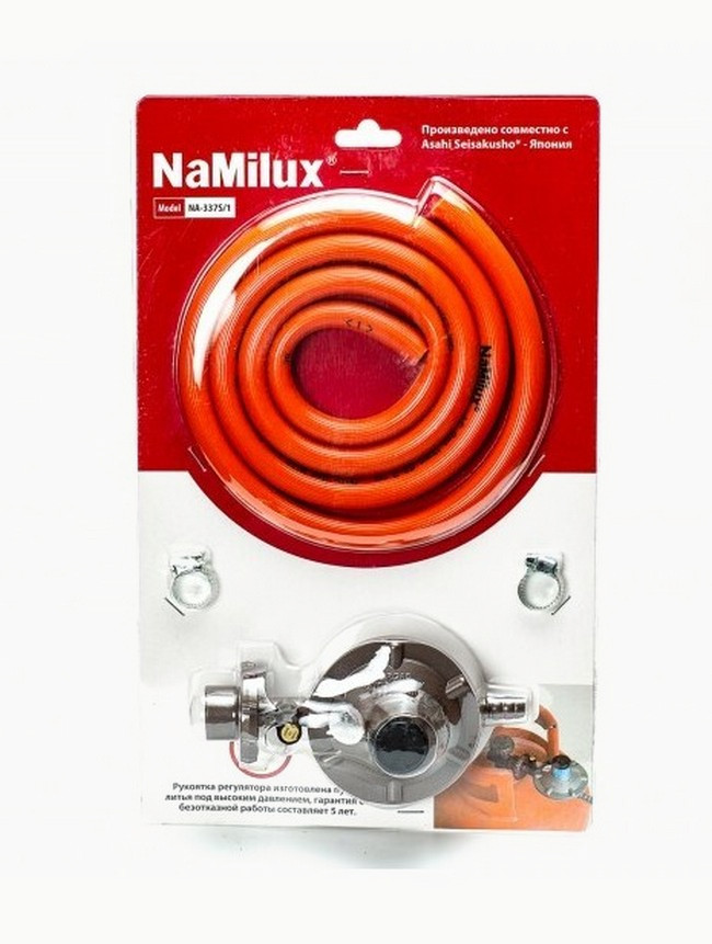 Газовый редуктор NaMilux NA-337SET Шланг 1,5м